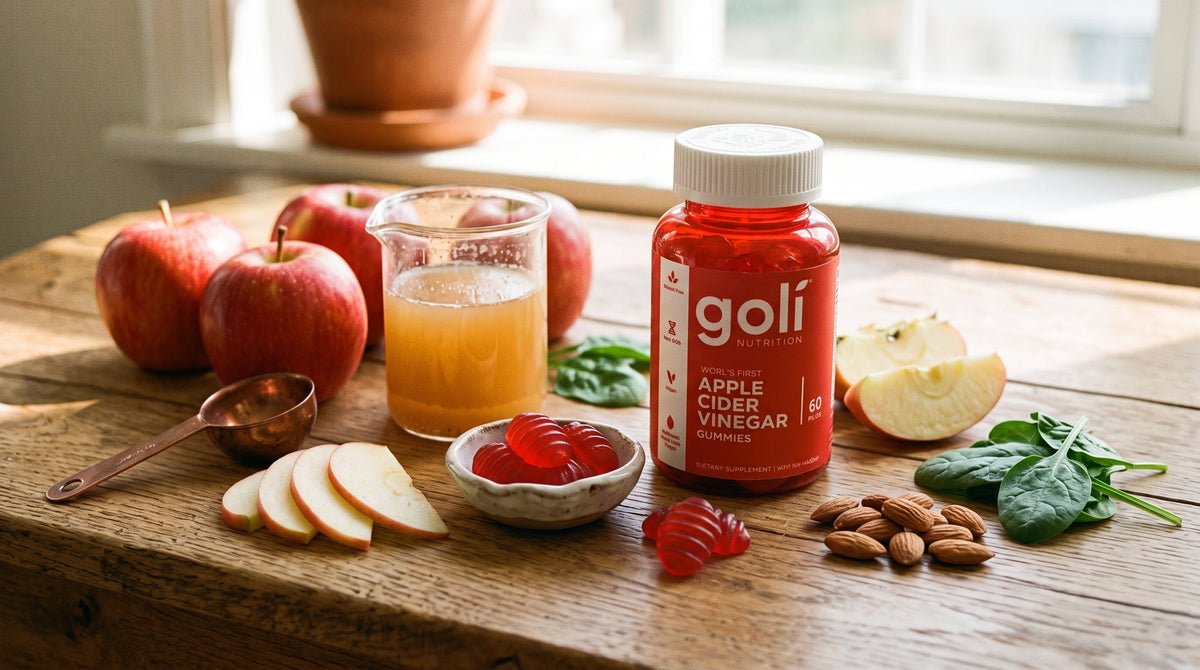 Gomitas Vinagre de Manzana Goli Apple Cider Vinegar Gummies – 60 gomitas