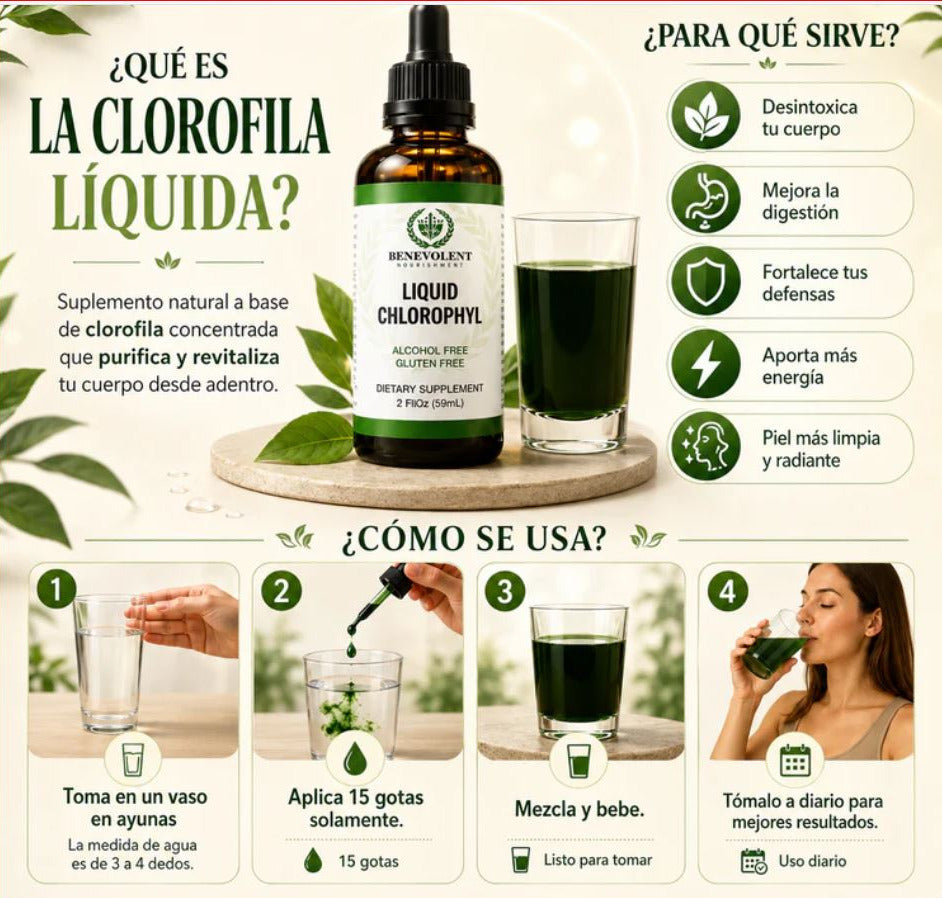 CLOROFILA BENEVOLENT X 60 ML